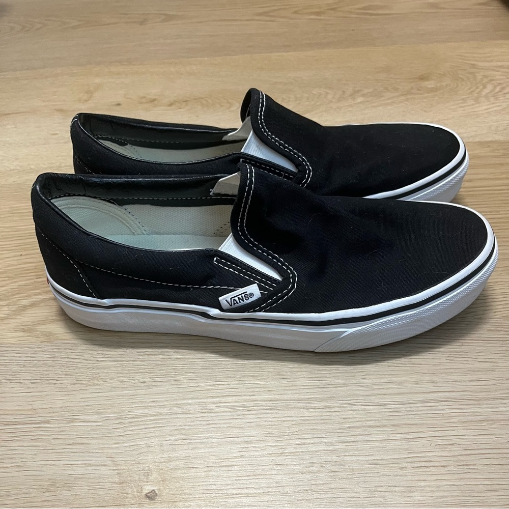 Vans Slip On Sneaker Shoes - Black - Old School - women’s 7 / men’s 5.5